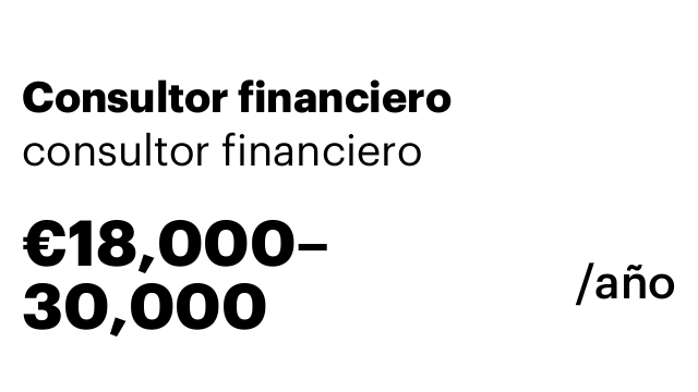 Consultor financiero