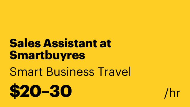 Sales Assistant at Smartbuyres