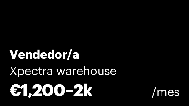 Vendedor/a