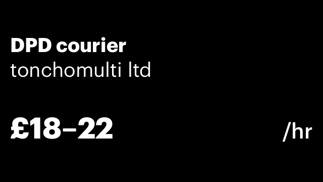 DPD courier