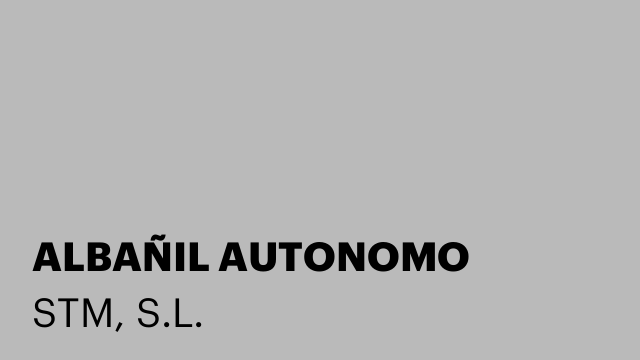 ALBAÑIL AUTONOMO
