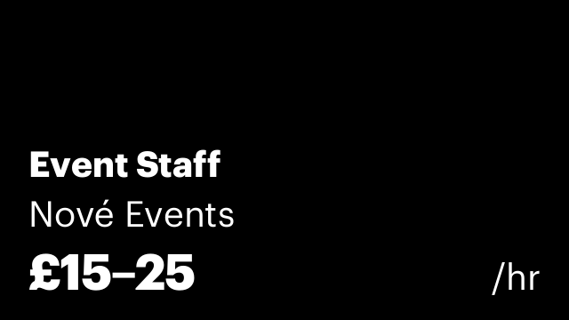 Event Staff
