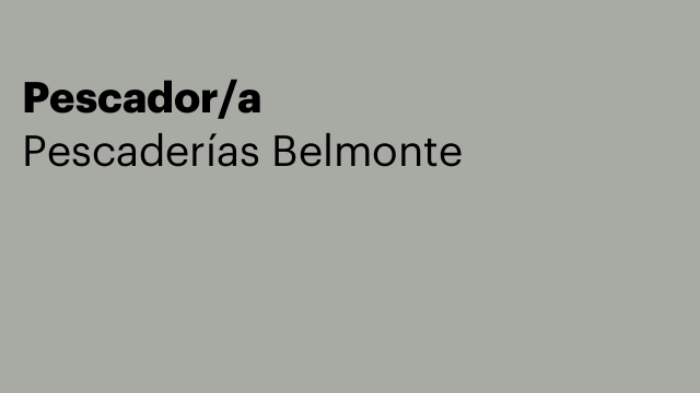 Pescador/a