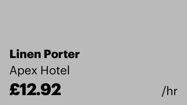 Linen Porter