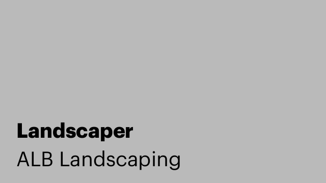 Landscaper