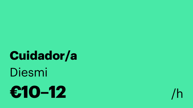 Cuidador/a