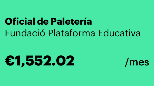 Oficial de Paletería