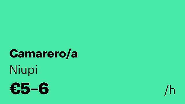 Camarero/a