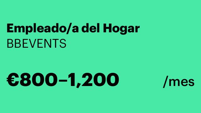 Empleado/a del Hogar