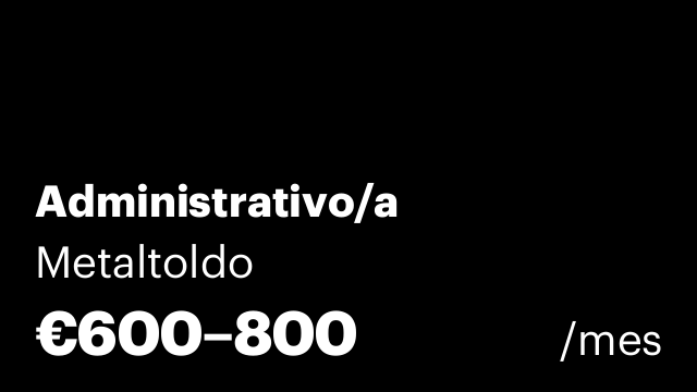 Administrativo/a