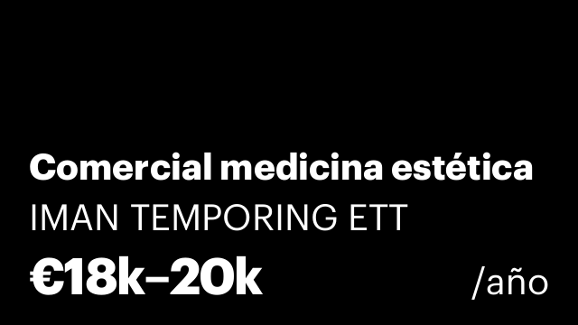 Comercial medicina estética