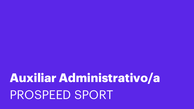 Auxiliar Administrativo/a