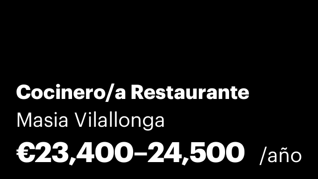 Cocinero/a Restaurante