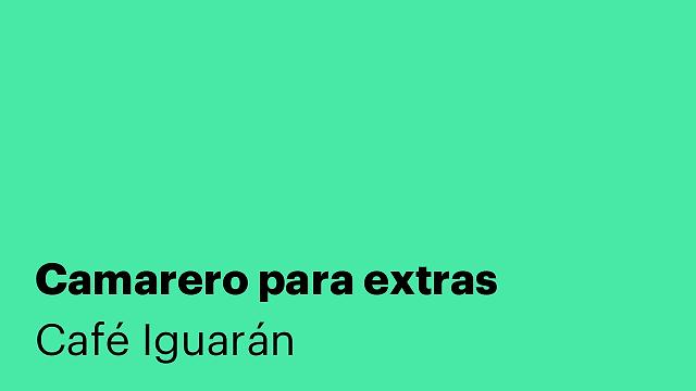 Camarero para extras