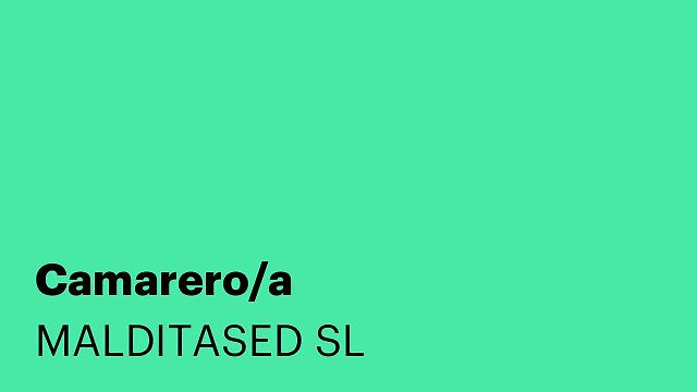 Camarero/a