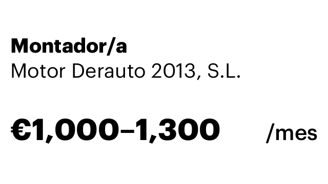 Montador/a