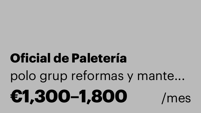 Oficial de Paletería