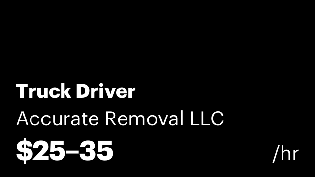 Truck Driver