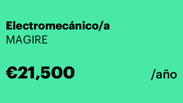 Electromecánico/a