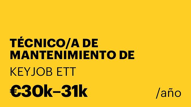 TÉCNICO/A DE MANTENIMIENTO DE ASCENSORES