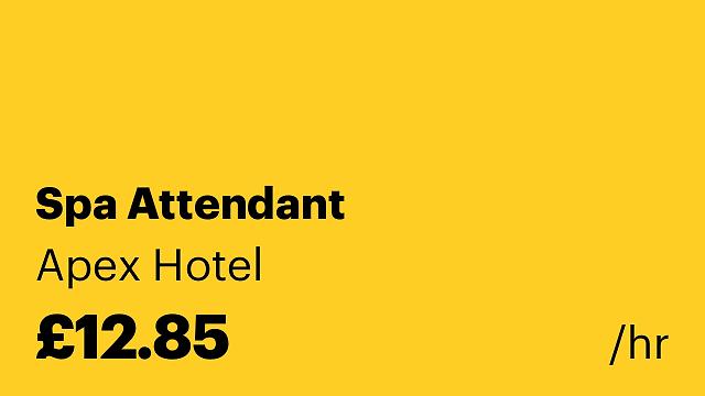 Spa Attendant