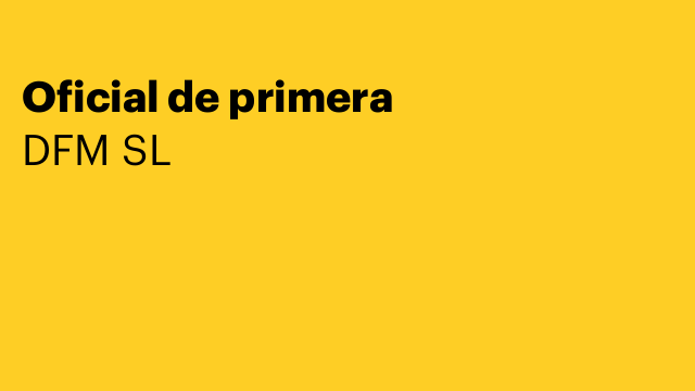 Oficial de primera