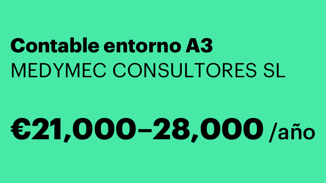 Contable entorno A3