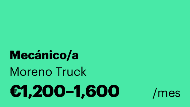 Mecánico/a