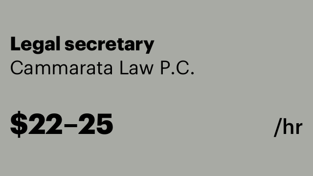 Legal secretary