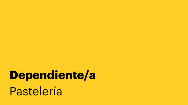 Dependiente/a