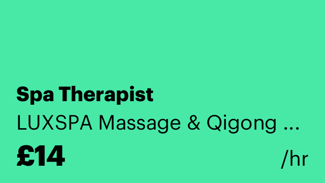 Spa Therapist