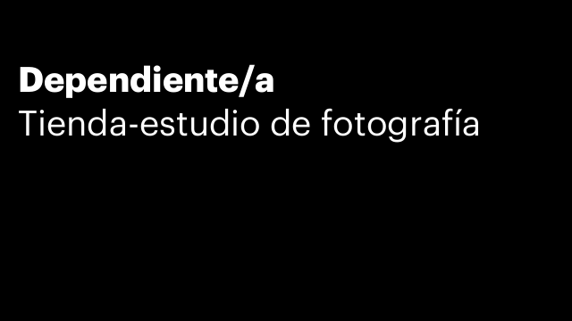 Dependiente/a