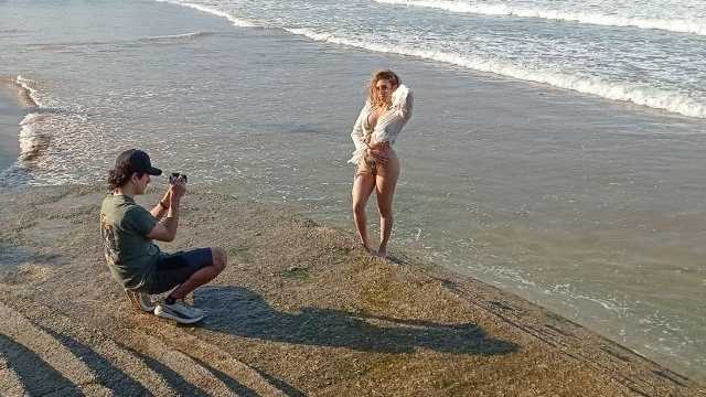 Modelo fotografía y creación de contenido