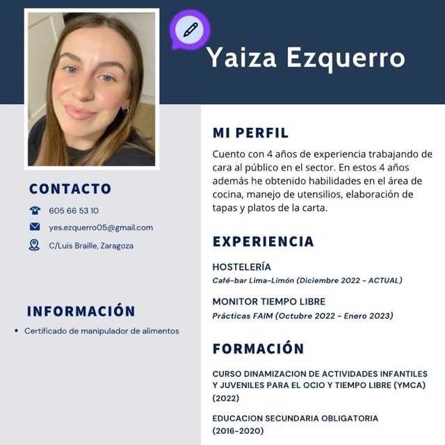 Candidate avatar