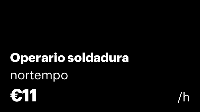 Operario soldadura
