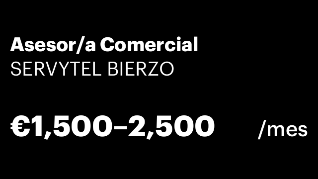 Asesor/a Comercial