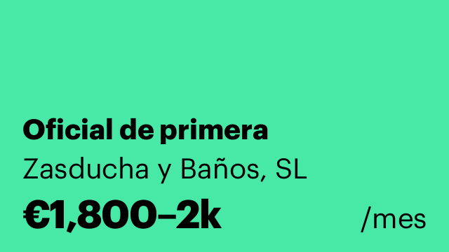Oficial de primera