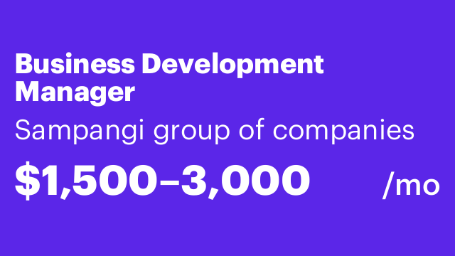 Business Development Manager