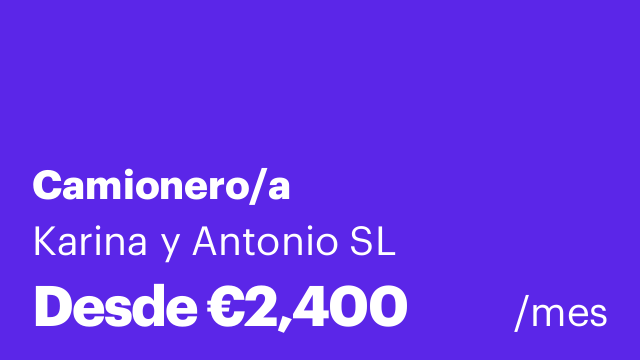 Camionero/a