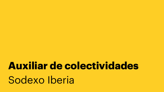 Auxiliar de colectividades