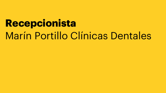Recepcionista