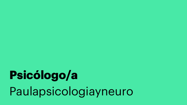 Psicólogo/a