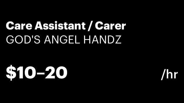 Care Assistant / Carer