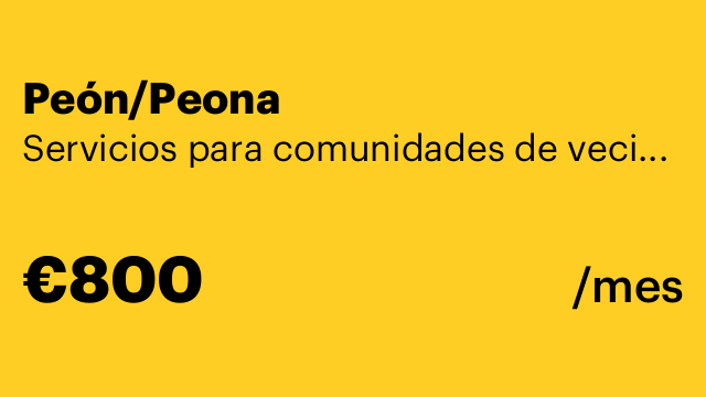Peón/Peona