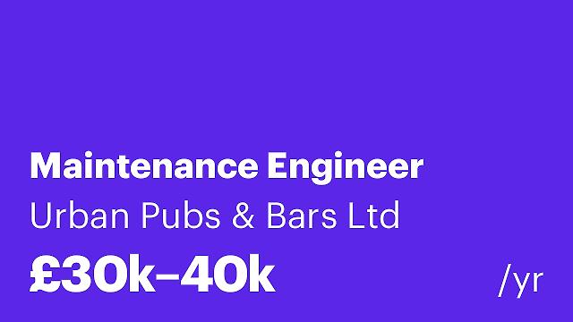 Maintenance Engineer