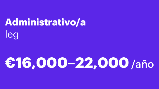 Administrativo/a