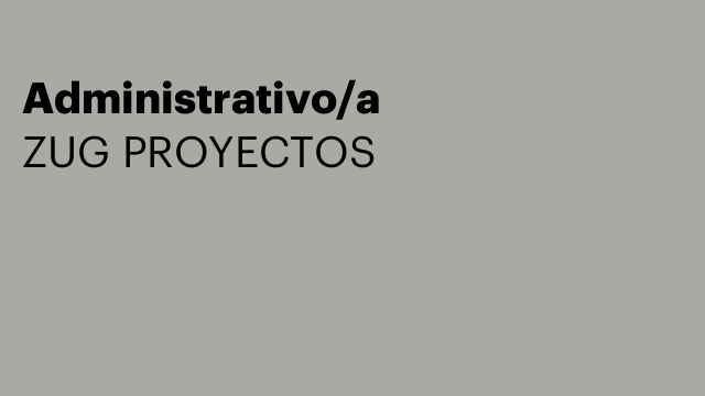 Administrativo/a