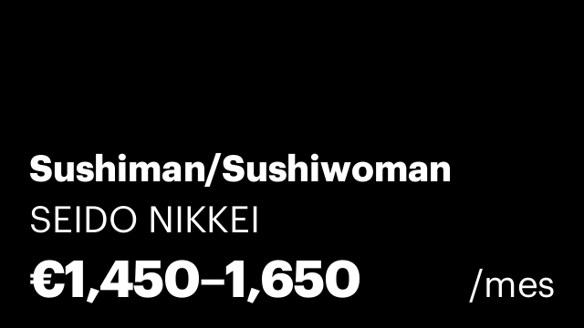 Sushiman/Sushiwoman