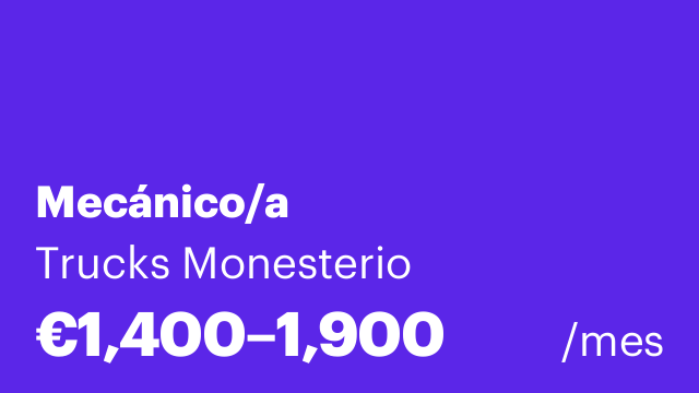Mecánico/a