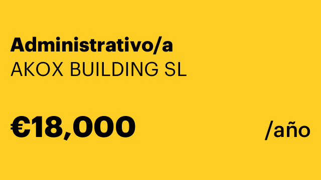 Administrativo/a